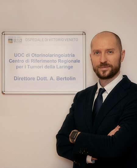 Dottor Andy Bertolin Specialista in Otorinolaringoiatria
